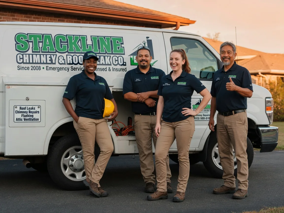 Chimney flashing repair company in Ludington, MI